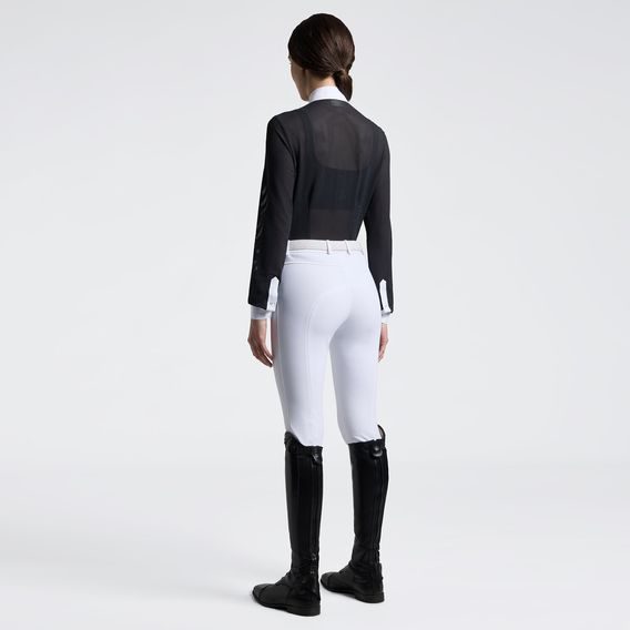 Tričko závodní Cavalleria Toscana Perforated dl. rukáv dámské Kolekce 2026