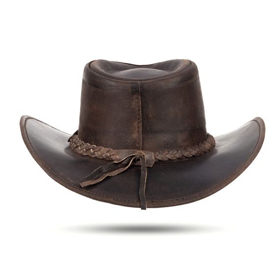 *W* Australský klobouk kožený Fitzroy