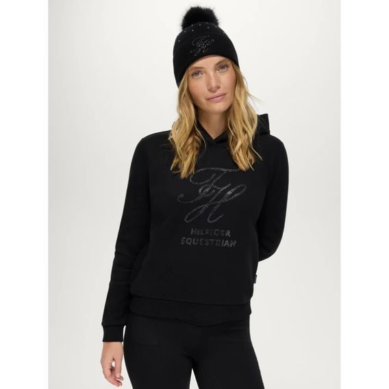 Mikina Tommy Hilfiger Equestrian Estelle Strass dámská Kolekce 2026/27