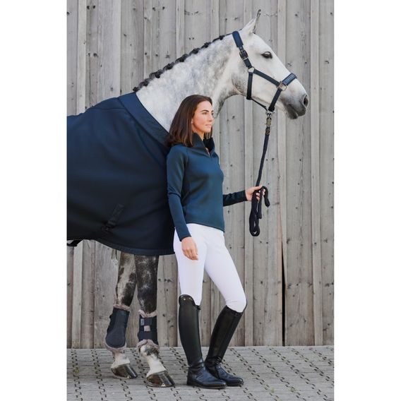 Ohlávka Eskadron Platinum Double Pin Glossy Crystal Kolekce 2024/25