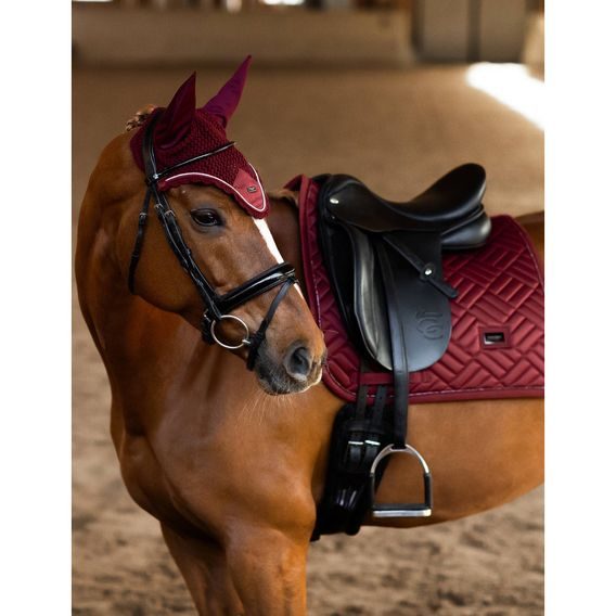 Podsedlová dečka Equestrian Stockholm Modern Bordeaux