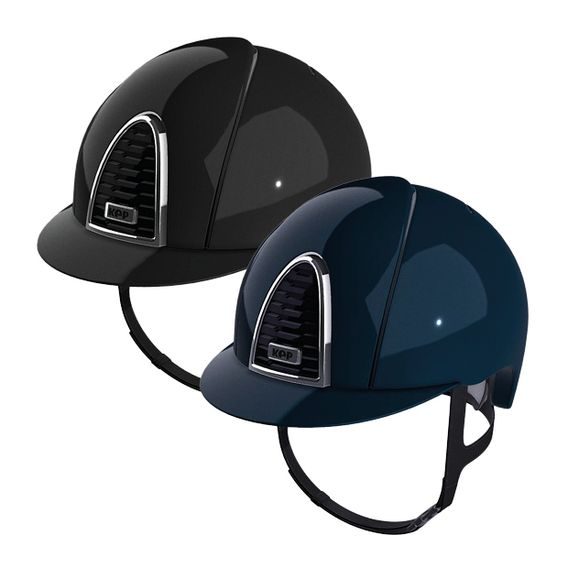 Jezdecká ochranná helma KEP Cromo 2.0 Shine/Shine peak