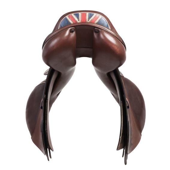 Komise č.P89902 Sedlo John Whitaker/ Prestige pony 1634 hnědé vč. 1301207