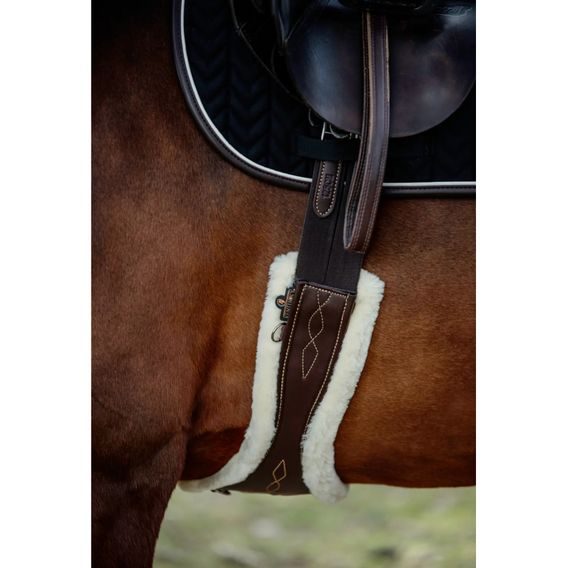 Podbříšník Kentucky kožený anatomický 42406 s beránkem