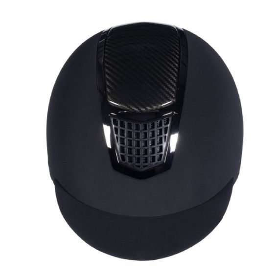 Jezdecká ochranná helma HKM Carbon Professional Art DOPRODEJ