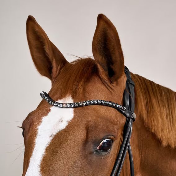 Uzdečka Dy'on Round with Large Noseband Soft Leather SO-10003