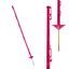 Ohradníkový sloupek 155/133 cm P185 plast růžový