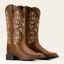 *W* Westernové boty Ariat® WMS Round Up Holly Wide Square Toe dámské Kolekce 2026