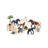 Faunica 96036 - Sada koní s lipicánem