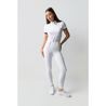 Jeggings Horze Anya UPF 50+ Full Grip dámské bílá S/36 - SLEVA - špinavé v oblasti sedu