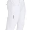 Rajtky Equestro Slim Fit Knee Grip pánské M/48 white - SLEVA - rozpitá barva u loga