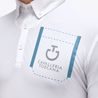 Závodní tričko Cavalleria Toscana Pocket Print Jersey Zip dl. rukáv dětské/chlapecké KOLEKCE 2023