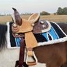 *W* Sedlo westernové Cassini Stars pony