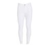 Rajtky Equestro Slim Fit Knee Grip pánské M/48 white - SLEVA - rozpitá barva u loga