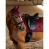 Podsedlová dečka Equestrian Stockholm Modern Bordeaux