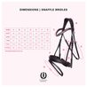 Uzdečka Imperial Riding Snaffle Rhinestone