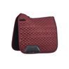 Podsedlová dečka LeMieux Crystal Suede Close Contact Burgundy KOL 24