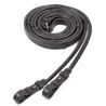 Otěže Schockemöhle kožené + pogumované kulaté