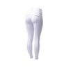 Jeggings Horze Anya UPF 50+ Full Grip dámské bílá S/36 - SLEVA - špinavé v oblasti sedu
