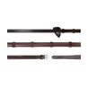 Otěže Dy'on 1/2" Rubber Reins With 7 Leather NE05C