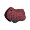 Podsedlová dečka LeMieux Crystal Suede Close Contact Burgundy KOL 24