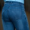 Rajtky HKM Denim Full Grip dětské OUTLET