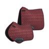 Podsedlová dečka LeMieux Crystal Suede Close Contact Burgundy KOL 24