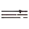 Otěže Dy'on kožené 5/8" Hunter/7 zarážek NE05G