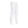 Rajtky Equestro Slim Fit Knee Grip pánské M/48 white - SLEVA - rozpitá barva u loga