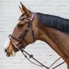 Uzdečka Dy'on Medium Flash Noseband Bridle Soft SO-10004