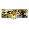 Panorama puzzle Horse Friends