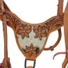 *W* Uzdečka a poprsník Cassini Cowhide