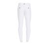 Rajtky Equestro Slim Fit Knee Grip pánské M/48 white - SLEVA - rozpitá barva u loga
