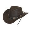 *W* Australský klobouk kožený Concho