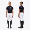 Tričko Cavalleria Toscana Pocket Print Jersey Button Up Traning Polo dětské K 2023