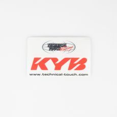 Nálepka RCU KYB KYB 170010000401 od Technical Touch červené