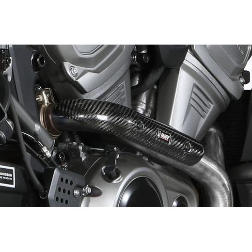 KONCOVKA VÝFUKU MIVV SPEED EDGE PRO HARLEY DAVIDSON 1250 PAN AMERICA 2021-2024, HD.003.LRB ČERNÁ