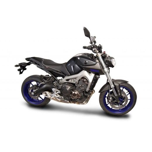 KOMFORTNÍ SEDLO PRO YAMAHA MT-09 2013-2018 SHAD SHY0M9300 ČERNO/ŠEDÉ, ŠEDÉ ŠVY