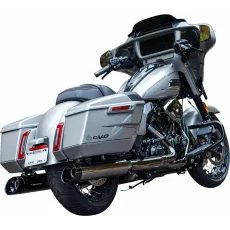 IZPŪTĒJS MUFFLER S/O MK45 LAVA CHR BLK E/C 50 STATE M8 TOUR 17-24 FOR HARLEY DAVIDSON FLH 1868 ABS