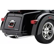 IZPŪTĒJS MUFFLERS W/BT TRIGLIDE FOR HARLEY DAVIDSON FLHTCUTG 1690