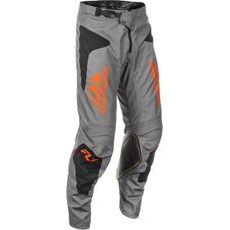 BIKSES FLY MX-PANTS KINETIC (PELEKS, MELNS, ORANŽA)