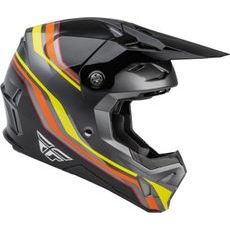 ĶIVERE FLY HELMET FORMULA CP S.E. SPEEDER (MELNS, DZELTENS, SARKANS)