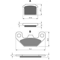 BREMŽU UZLIKAS GOLDFREN 320 K5