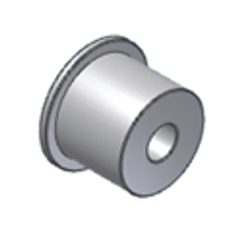 ALUMĪNIJA BUKSE MIVV 50.73.290.1 Ø30/24,5 HOLE Ø8,5 H21