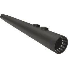 IZPŪTĒJS MUFFLERS 4" MEGAPHONE | FLT 18-24 - BLACK FOR HARLEY DAVIDSON FLH 1868 ABS