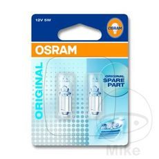 LAMP OSRAM 12V5W BA9S MINIWATT HALOGEN