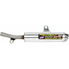 SILENCER STN. SILENC. RM250 93-95 FOR SUZUKI RM 250 (NĒRUSĒJOŠAIS TĒRAUDS)