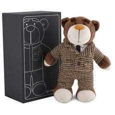 TOY BEAR GREY SUIT