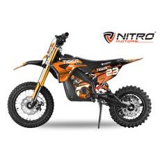 BĒRNU ELEKTRISKAIS KROSA MOTOCIKLS NITRO MOTORS TIGER ECO 1000W 36V 12/10