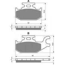 BREMŽU UZLIKAS GOLDFREN 182 S3